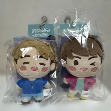 BTS Island In The Seom 마스코트 JIN 와 JIMIN