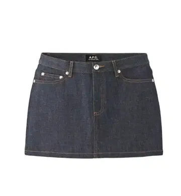 A.P.C 데님 미니 스커트 XS 사이즈