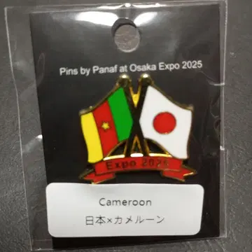 카메룬 Expo 2025 핀 배지