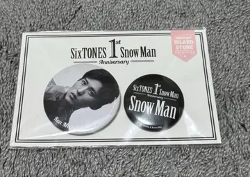 snowman 메구로 렌 캔뱃지