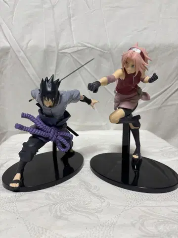 [ 상자 없음 ] NARUTO 사스케 사쿠라 피규어 세트