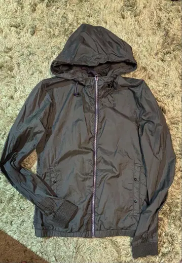 지스타 로우 후드 부착 자켓 여성용 S 사이즈 올리브 그린