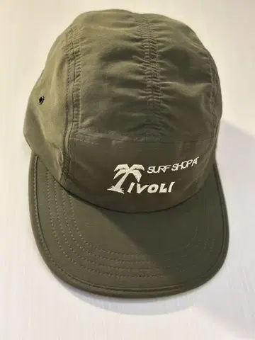 Psicom 5 Panel Cap 'PALM TREE' Olive