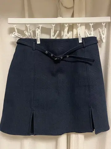 ZARA 데님 스커트 스코트
