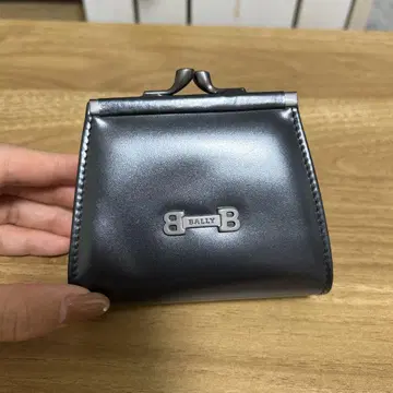 BALLY 코인 케이스 가마구치 블랙 복조리 포함