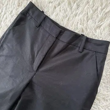 ZARA 와이드 팬츠 코튼 M 블랙