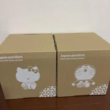 [ 박람회장 한정판 ] 일본관 헬로키티 도라에몽 BE@RBRICK 피규어