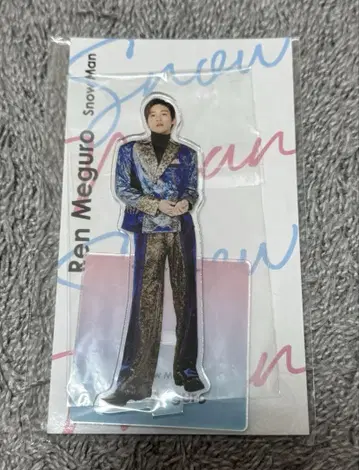 snowman 메구로 렌 아크릴 스탠드