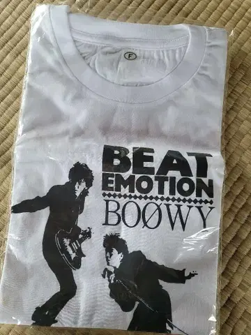 80s BOOWY BEAT EMOTION 티셔츠