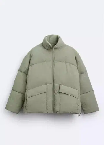 ZARA 퍼프 다운 자켓
