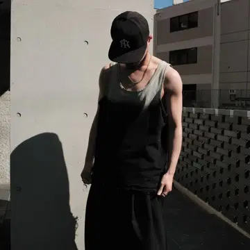 후루야마 텟페이 LOOSE FIT TANKTOP 탱크탑