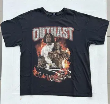 OUTKAST 그래픽 T셔츠 블랙 사이즈 12
