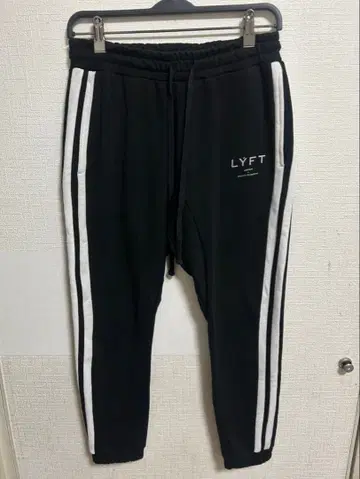LYFT 블랙 조거 팬츠 M