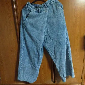부즈루드 아지메 랩 데님 팬츠 38