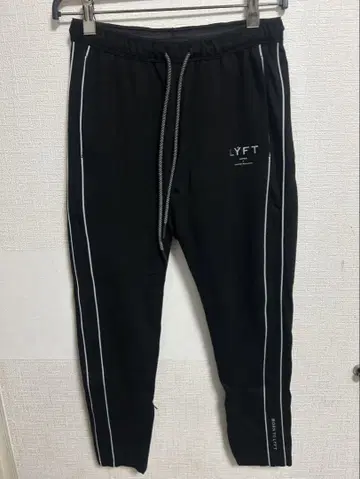 LYFT 블랙 조거 팬츠 M 사이즈