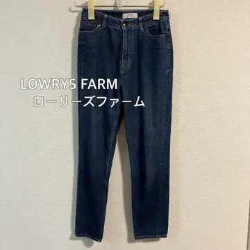 [새상품급] LOWRYS FARM CONE 스트레이트 데님 S사이즈