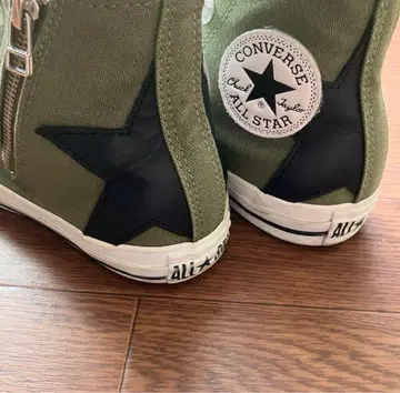 converse 컨버스 올스타 카키 여성용 24.0cm 한정품