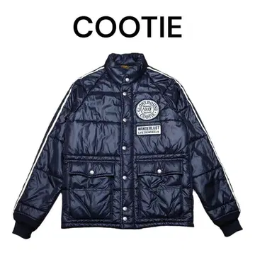 COOTIE 빅 로고 와펜 자수 충전솜 레이싱 자켓 쿠티