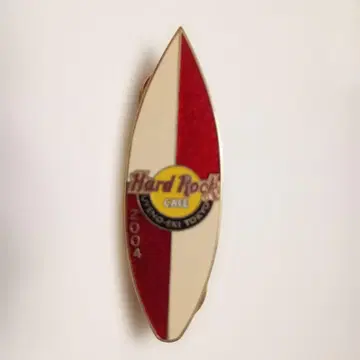 Hard Rock Cafe 서핑보드형 핀 배지 2004