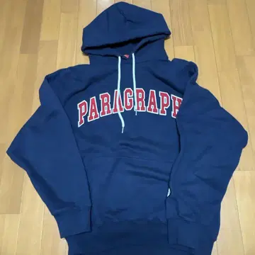 PARAGRAPH 네이비 후드티