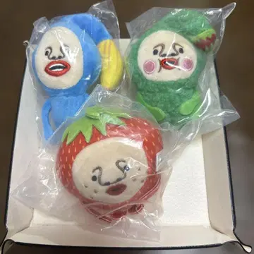 후르츠 캐릭터 캡슐 토이 3개 세트