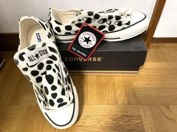 미사용 새상품 ALL STAR 달마시안 패턴 스니커즈 23.5cm
