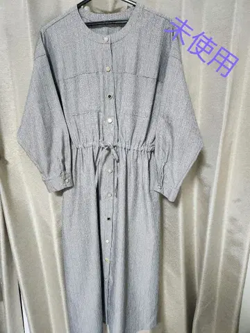 여성용 긴팔 셔츠 원피스