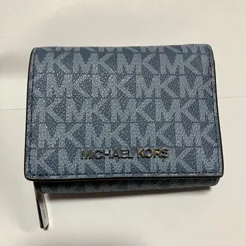 MICHAEL KORS 3단 폴더형 지갑 라이트 블루