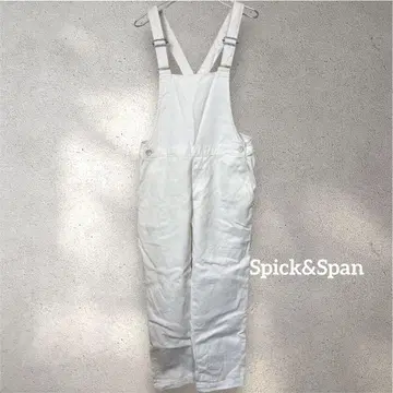 스픽앤스팬 Spick&Span 코튼 오버롤 살로펫