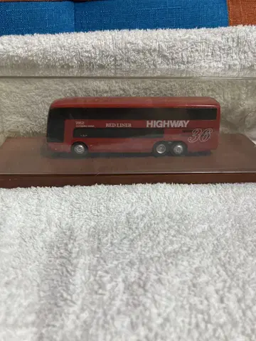 RED LINER HIGHWAY 36 버스 미니카 컬렉션