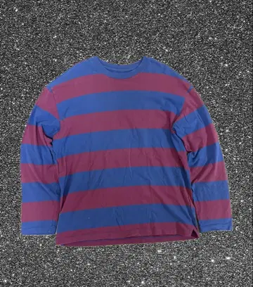 00s GAP 보더 롱 T Y2K 레트로 시티보이 M 빨파