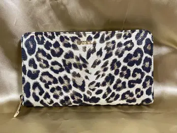 FURLA 레오파드 무늬 장지갑