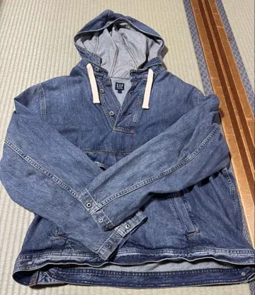 GAP 후드 부착 데님 자켓