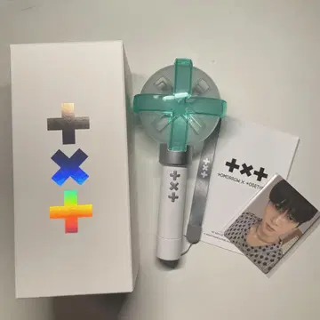 TXT 응원봉 + 포토 카드 포함 + 외상자 포함