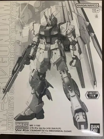 MG 1/100 건담 Ver.Ka & 사자비 메카니컬 클리어