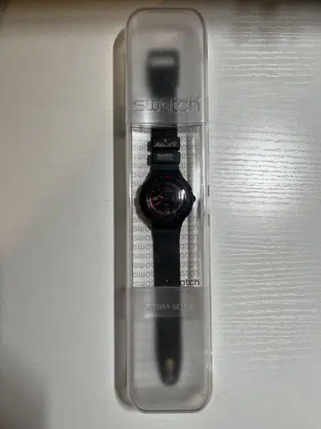 스와치 AC 밀란 손목시계