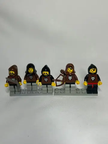 LEGO 울프 도적단 미니 피규어 5체 세트