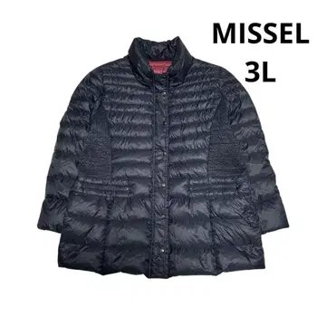 [ 새상품급 ] MISSEL 미제르 다운 코트 다운 90% 초경량 3L