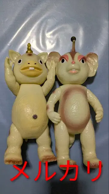 이누쿠마 표준 사이즈 부스카&차메곤 축광 소프트 비닐