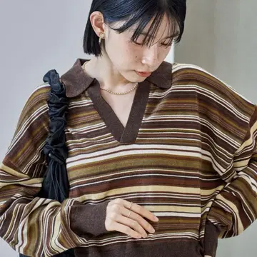 FREAK'S STORE 워셔블 컴팩트 스키퍼 폴로 니트