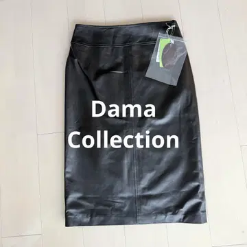 택 포함 새상품 디노스 Dama 컬렉션 램 가죽 스커트 사이즈 m/l