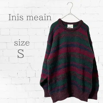 [ 새상품급 ] Inis Meain 이니슈만 스트라이프 니트 스웨터 S