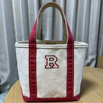 엘엘빈 보트 앤 토트 백 스몰 빨간색 레드 R