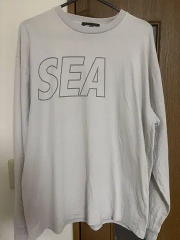 WIND AND SEA SEA OF L/S TEE / L_GRAY- XL