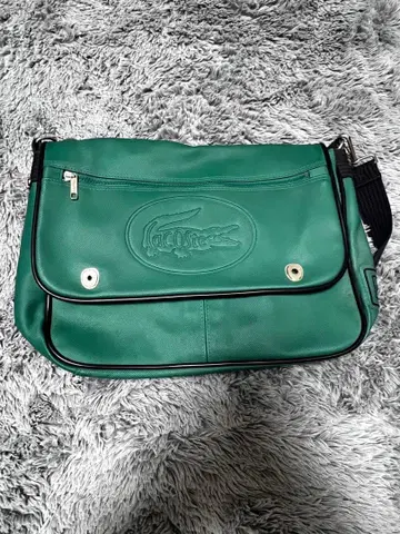 레어 80s LACOSTE 라코스테 메신저 백