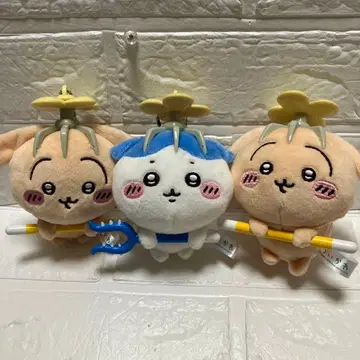 치이카와 (먼작귀) 토벌 마스코트 토끼 하치와레 3개 세트