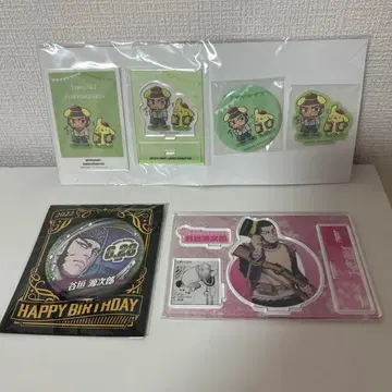 골든 카무이 타니가키 생일 아크릴 스탠드 캔뱃지