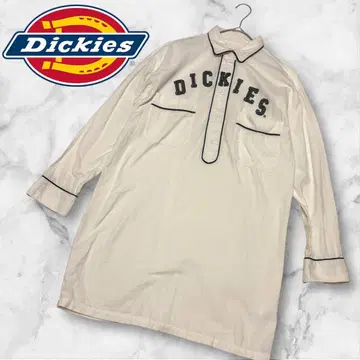 DICKIES 면 트윌 아플리케 베이스볼 풀오버 원피스