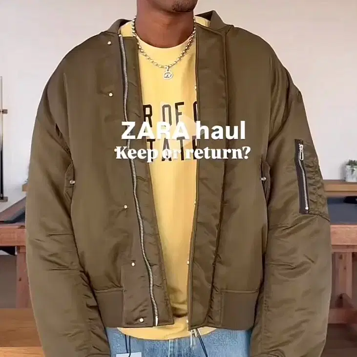 ZARA 자라 Zara Shanghai Edition MA-1 Bomber Jacket #자라,#자라마