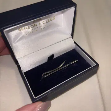 Benson & Clegg 실버 넥타이핀 007 제임스 본드